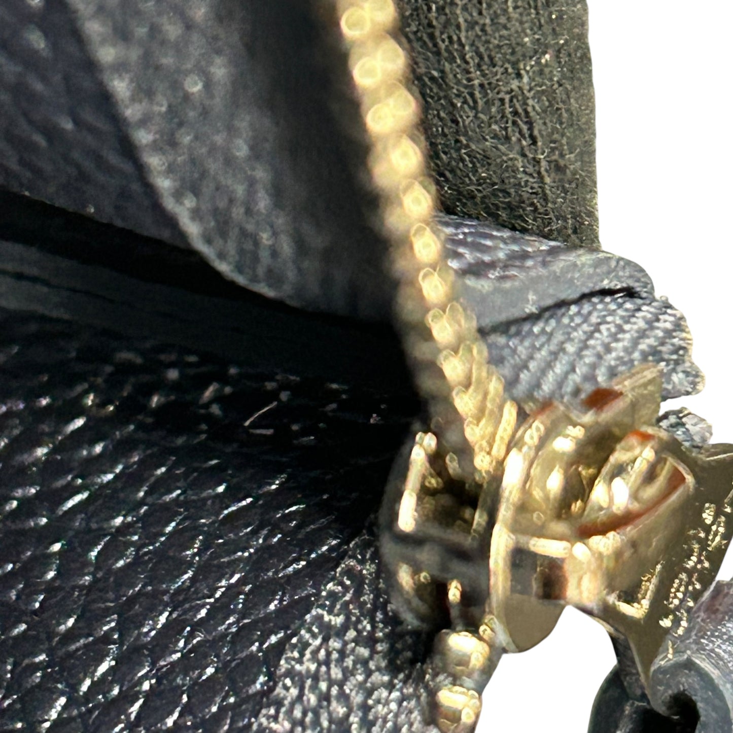 Louis Vuitton Monogram Empreinte Pochette Cle Coin Case and Key Case - Blue 