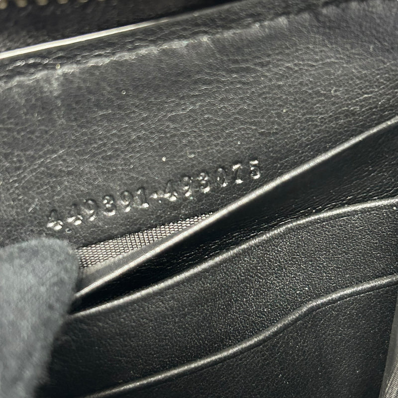 Dior Caro XS Bifold Compact Wallet - Black