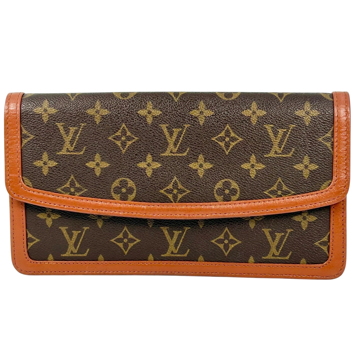 Louis Vuitton モノグラム キャンバス ポシェットダム クラッチバッグ - ブラウン