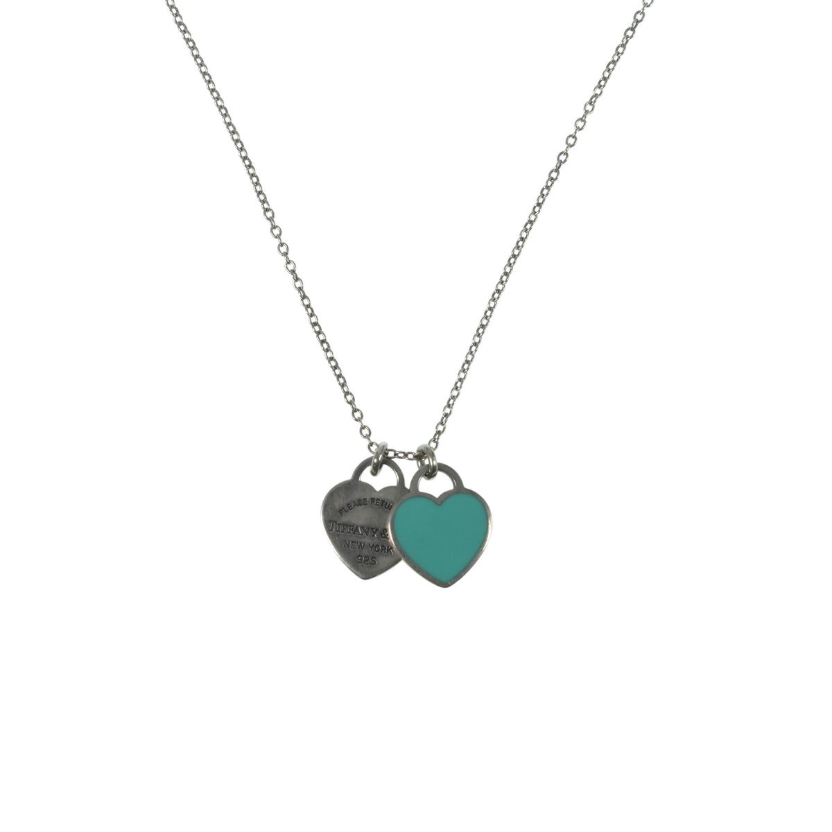Tiffany リターン トゥ ティファニー ダブル ハート タグ ペンダント 