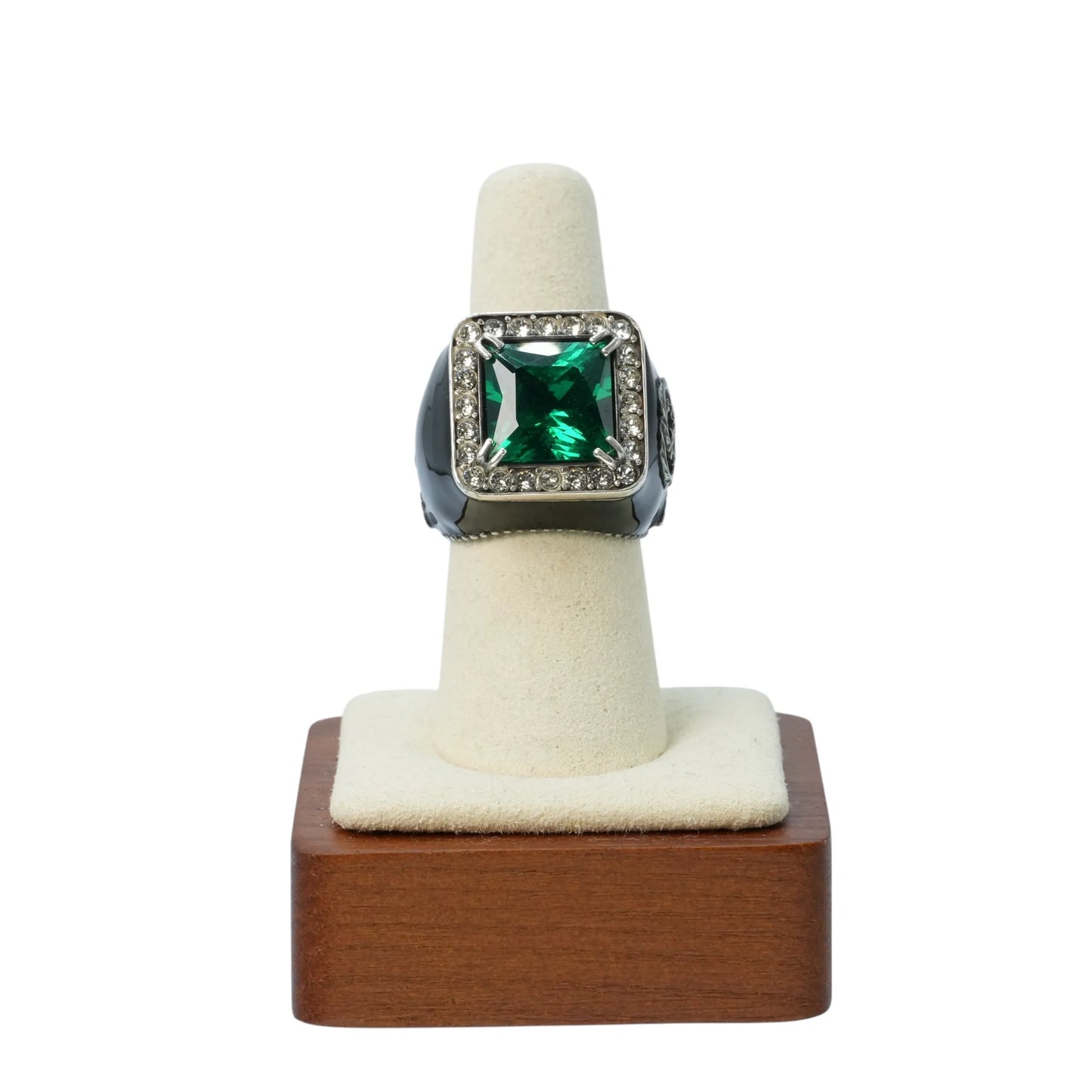 GUCCI Crystal GG Logo Ring - SV925 