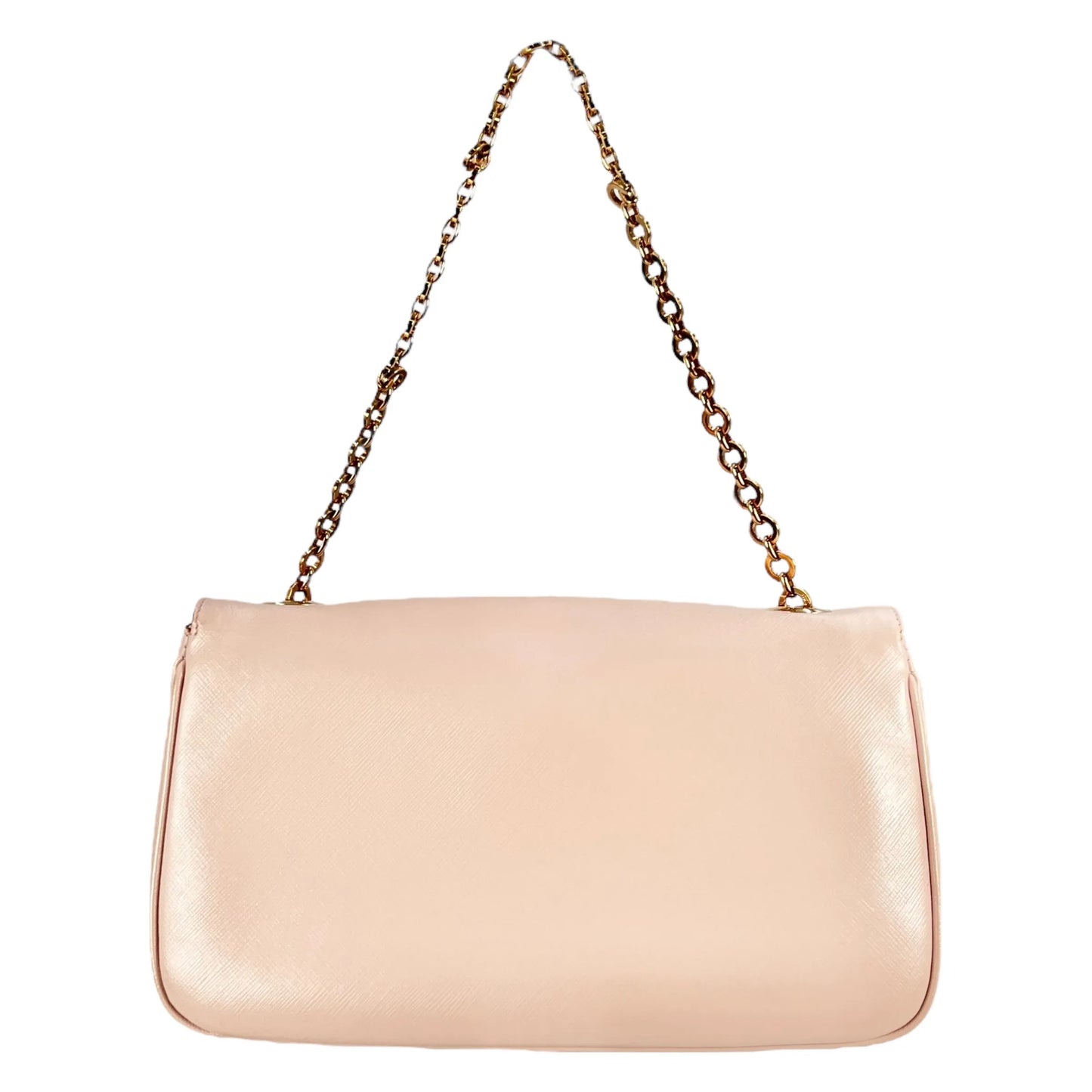 Ferragamo Gancini Leather Shoulder Bag - Pink 