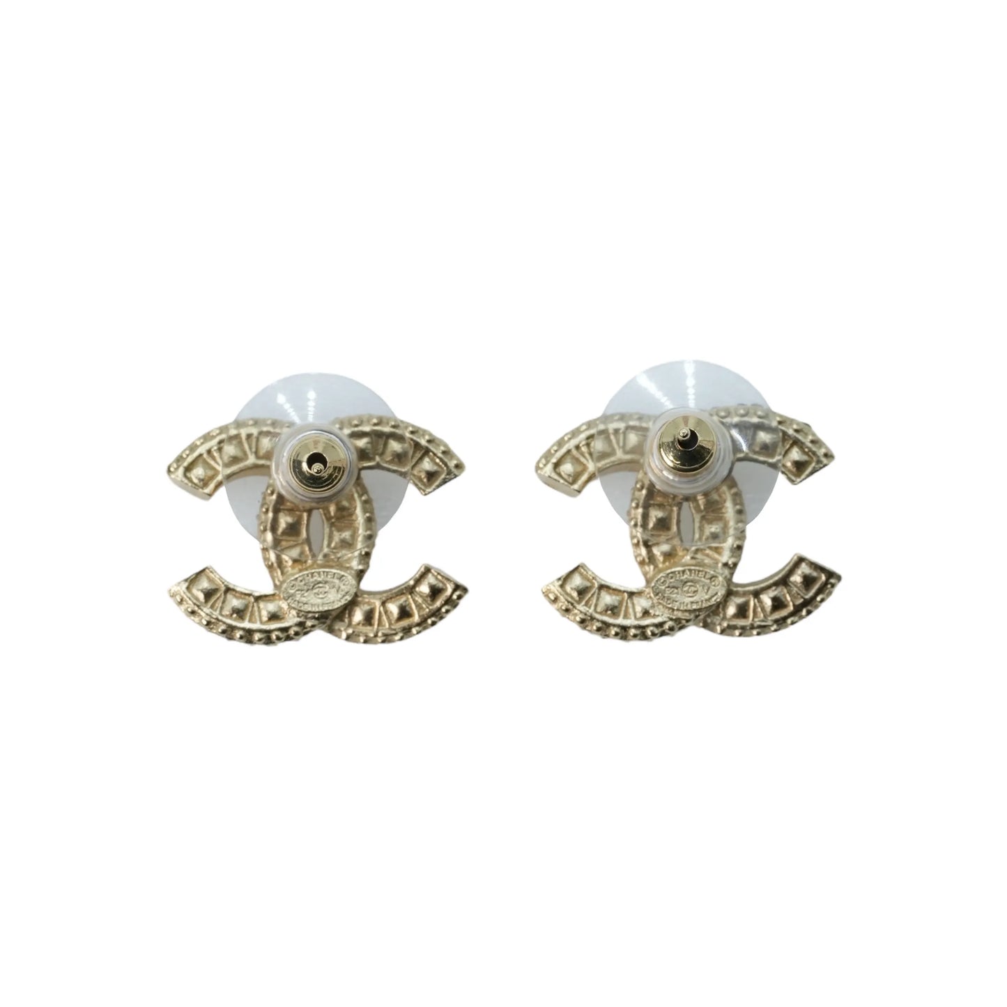CHANEL Crystal Timeless CC Earrings F21 V - Metal 