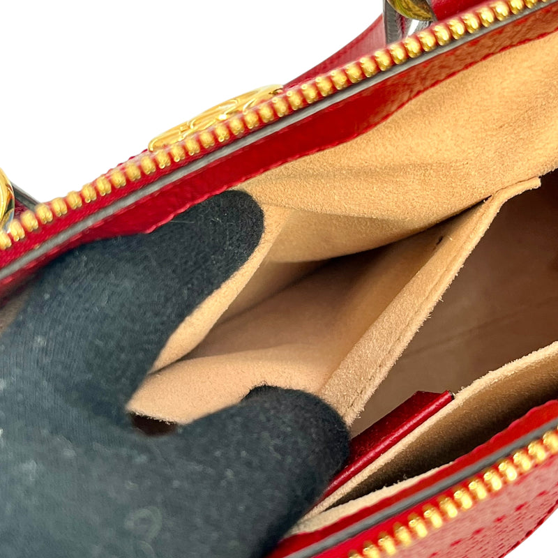 GUCCI Ophidia Handbag Shoulder Bag - Red 