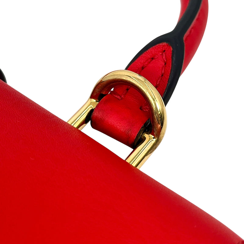 Louis Vuitton Monogram Rocky BB Handbag/Shoulder Bag - Brown and Red 