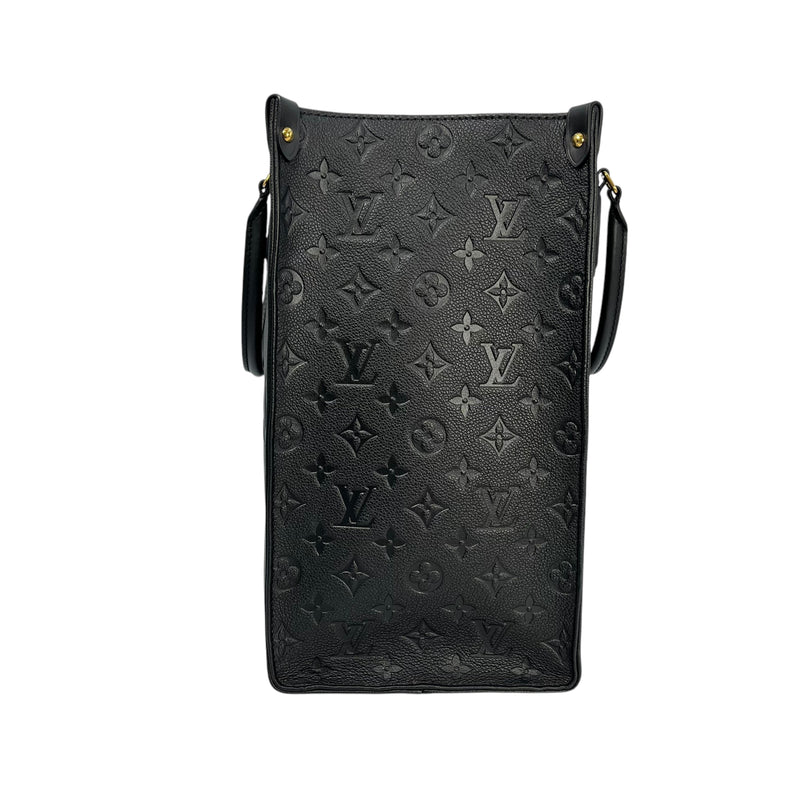 Louis Vuitton モノグラム アンプラント オンザゴー GM トートバッグ - ノワール ブラック
