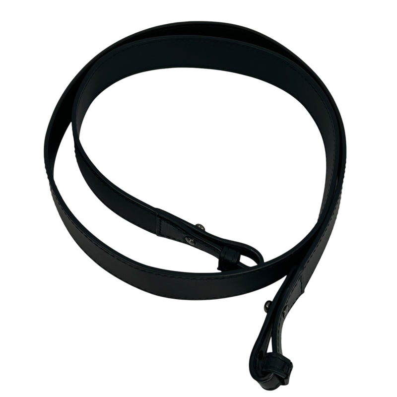 FENDI レザー ボックス ブラック ショルダーバッグ - ブラック