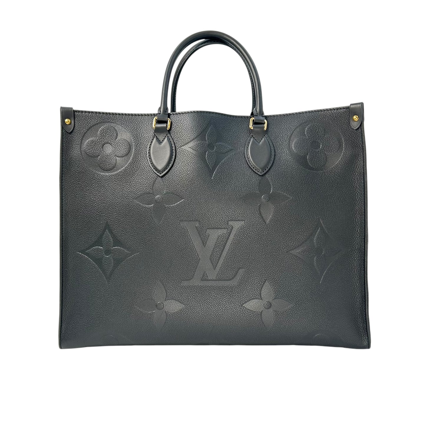 Louis Vuitton モノグラム アンプラント オンザゴー GM トートバッグ - ノワール ブラック