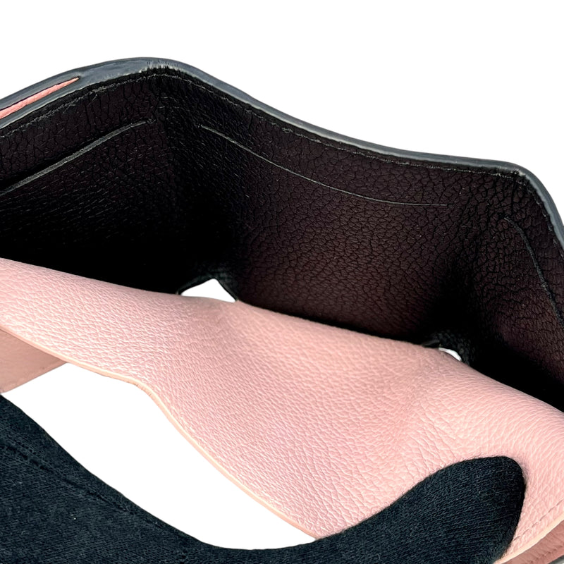 Louis Vuitton Portefeuille Rock Mini Tri-fold Compact Wallet - Beige x Black