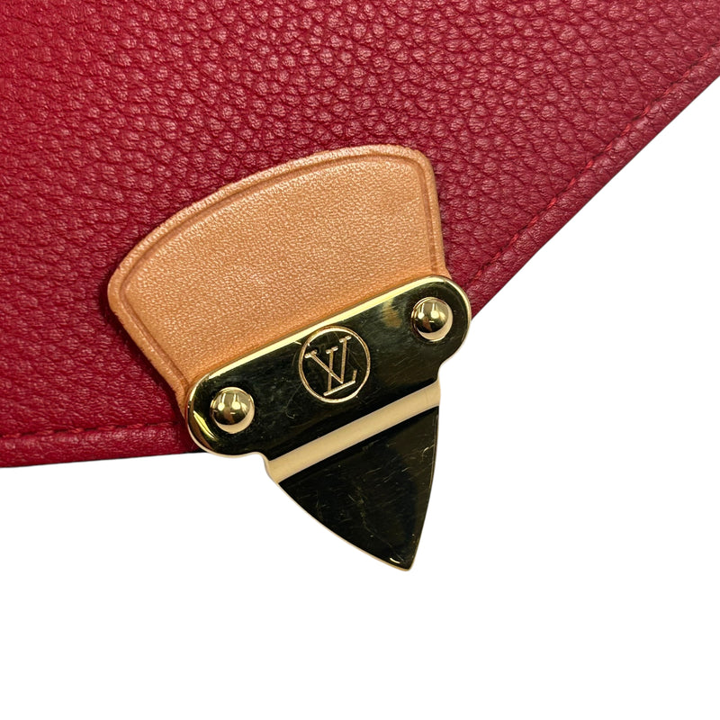 Louis Vuitton Monogram Pallas Portefeuille Long Wallet - Red 