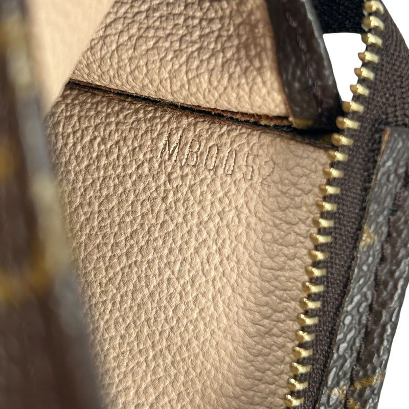 Louis Vuitton Monogram Canvas Pochette Cosmetic Pouch - Brown 