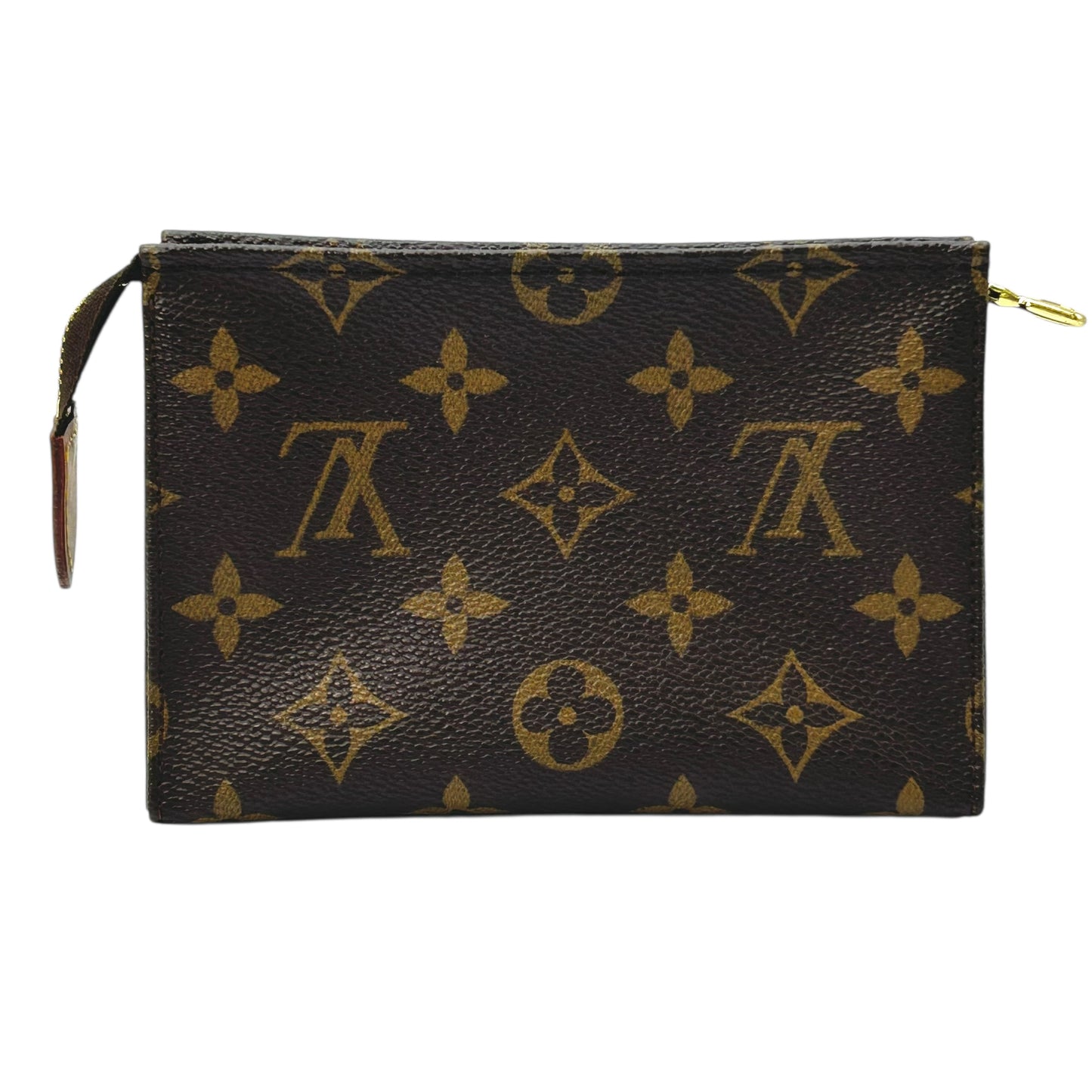 Louis Vuitton Monogram Canvas Pochette Cosmetic Pouch - Brown 