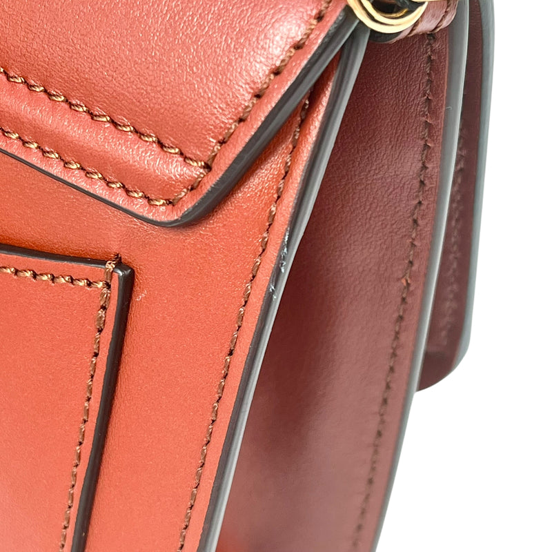 Chloé C Chain Shoulder Bag - Brown 