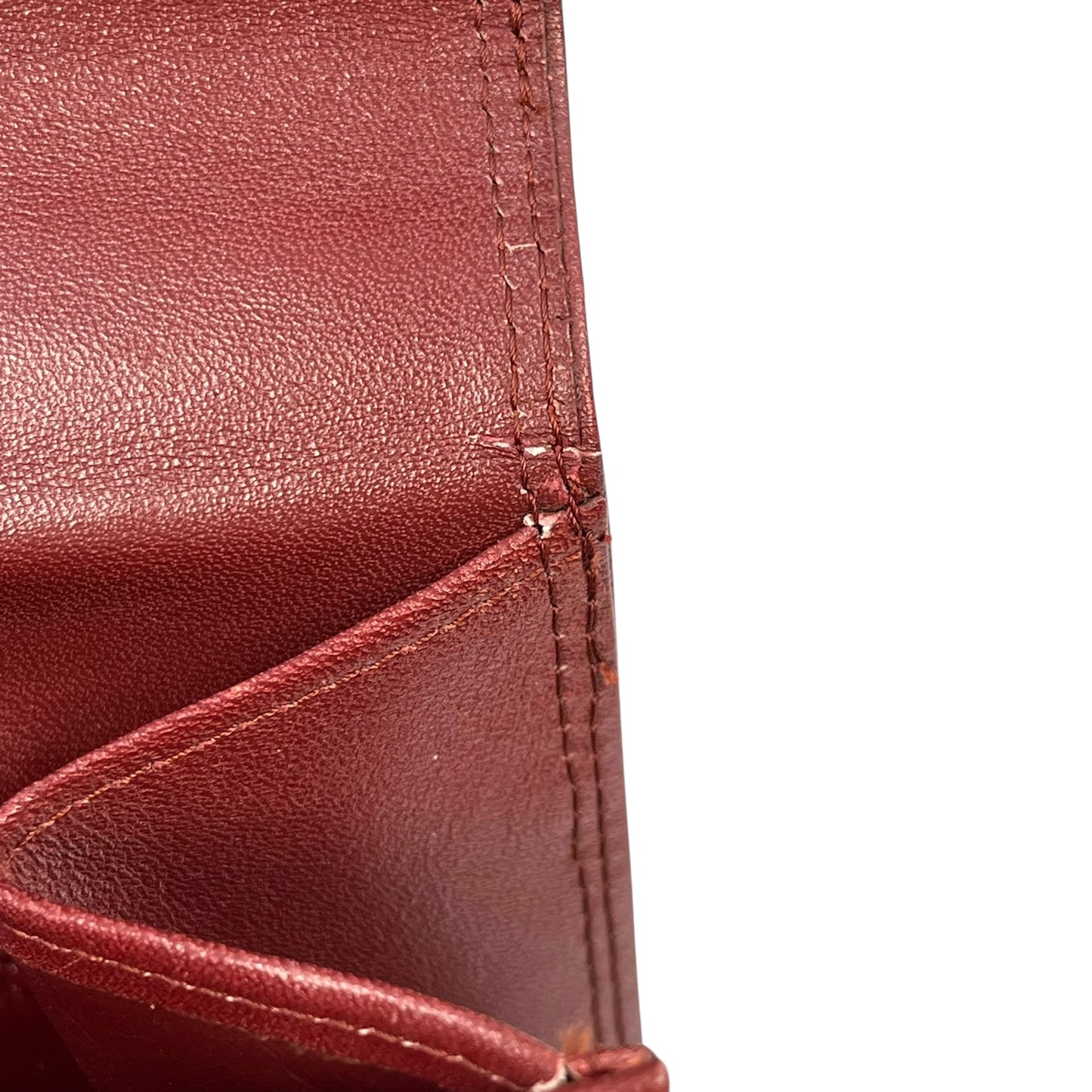 Cartier マストライン クラッチバッグ - レッド