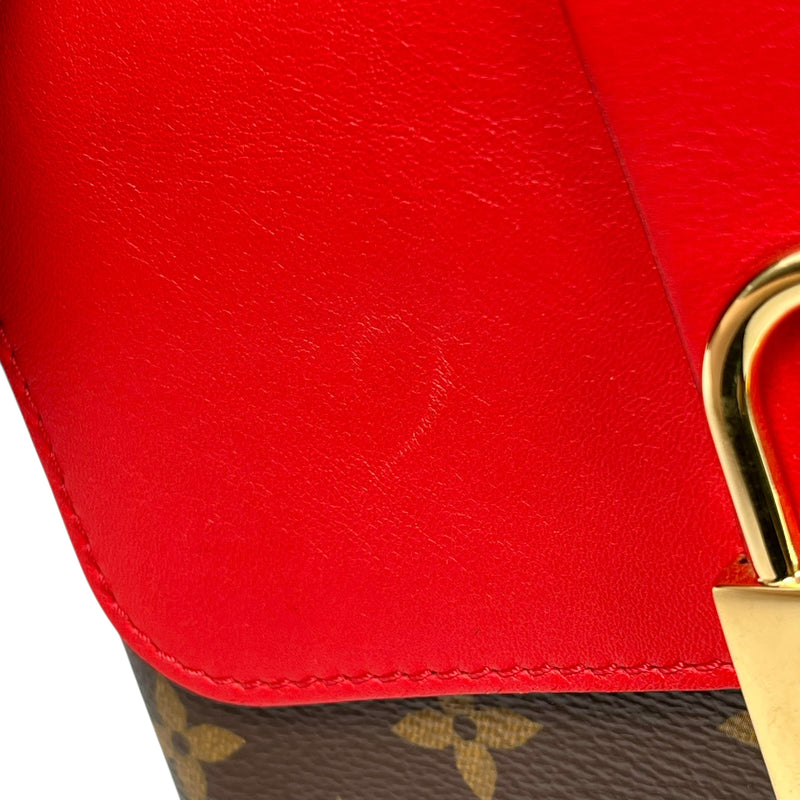 Louis Vuitton Lock BB Handbag Shoulder Bag - Red 