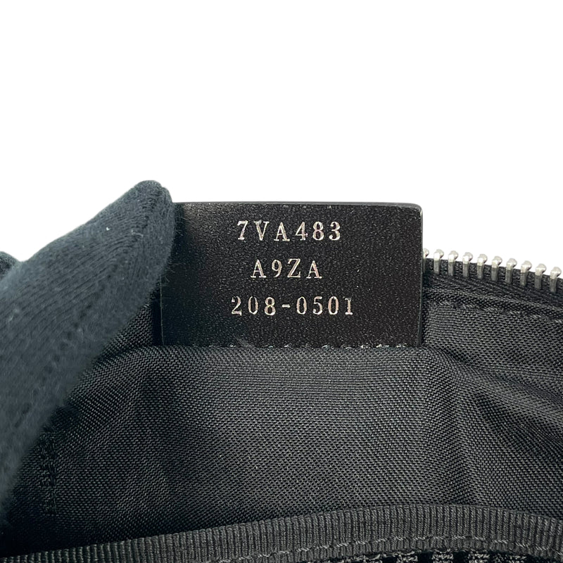 FENDI Monster Leather Body Bag - Black and Yellow 