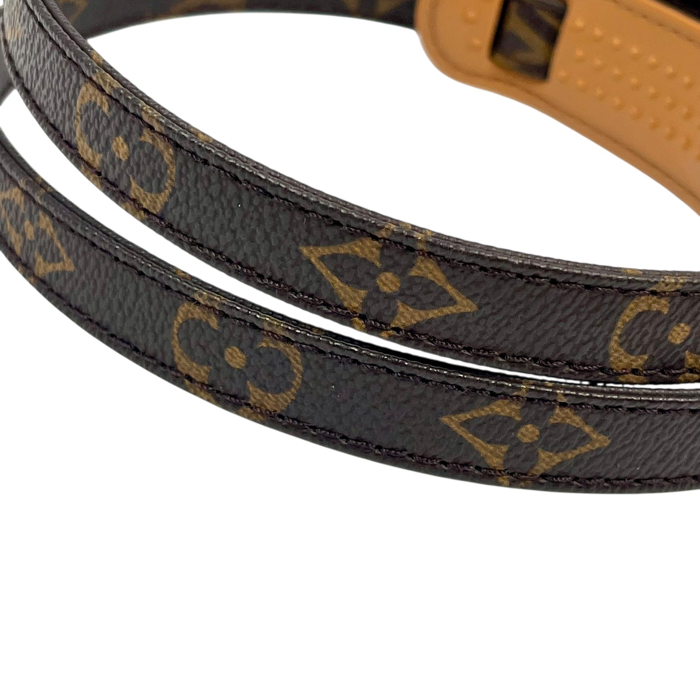 Louis Vuitton Monogram Canvas Shoulder Strap 97cm - Dark Brown - 32551 
