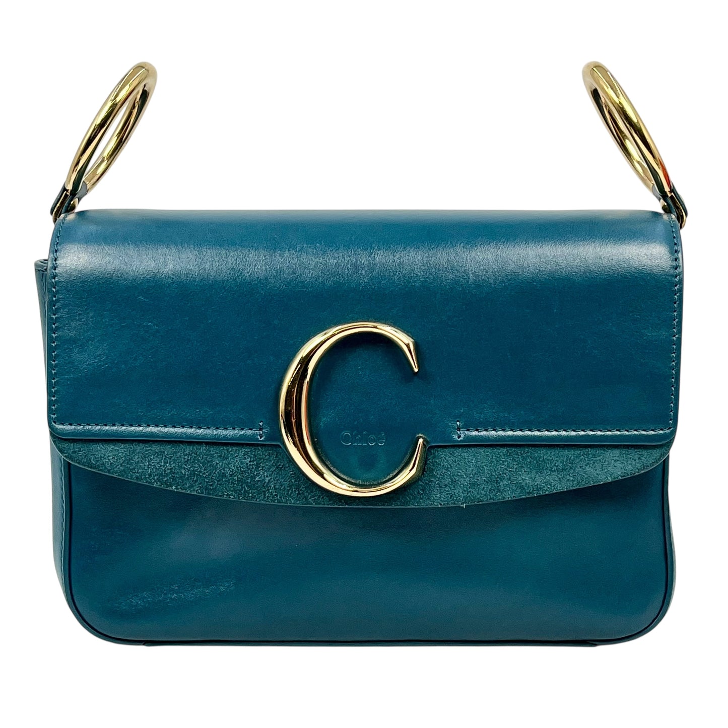 Chloé クロエ C ショルダーバッグ - ブルー