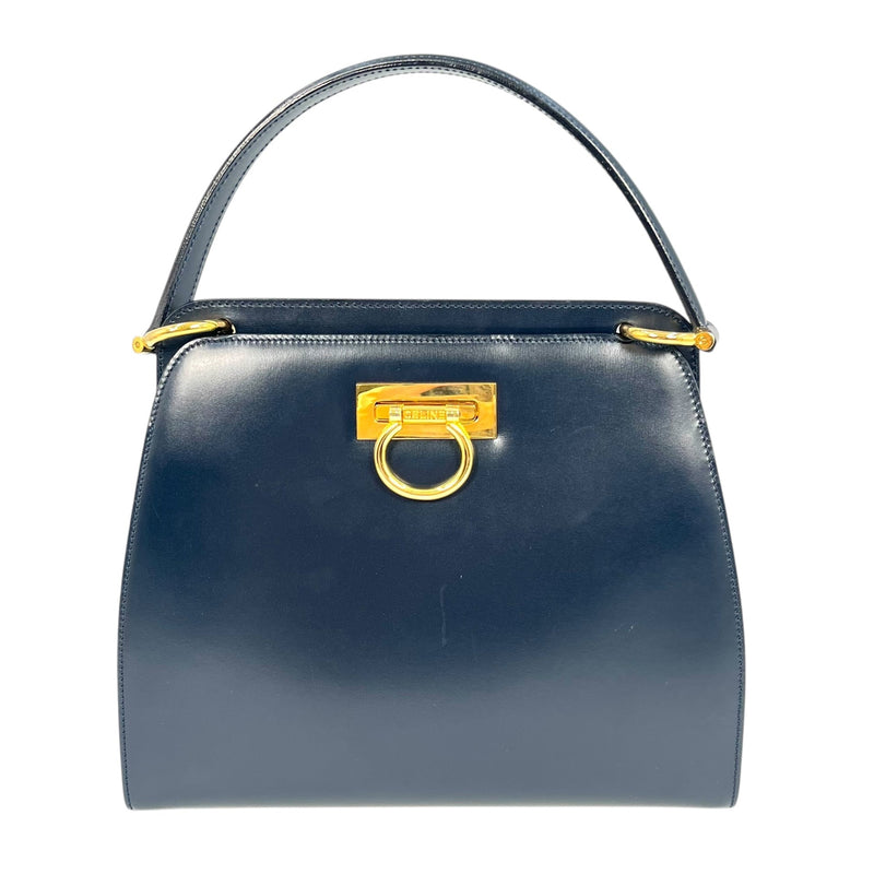 CELINE Double Face Handbag - Navy 