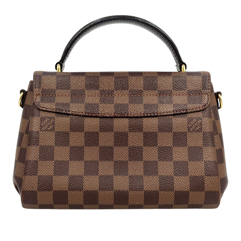 Louis Vuitton Damier Croisette PM Handbag - Dark Brown 