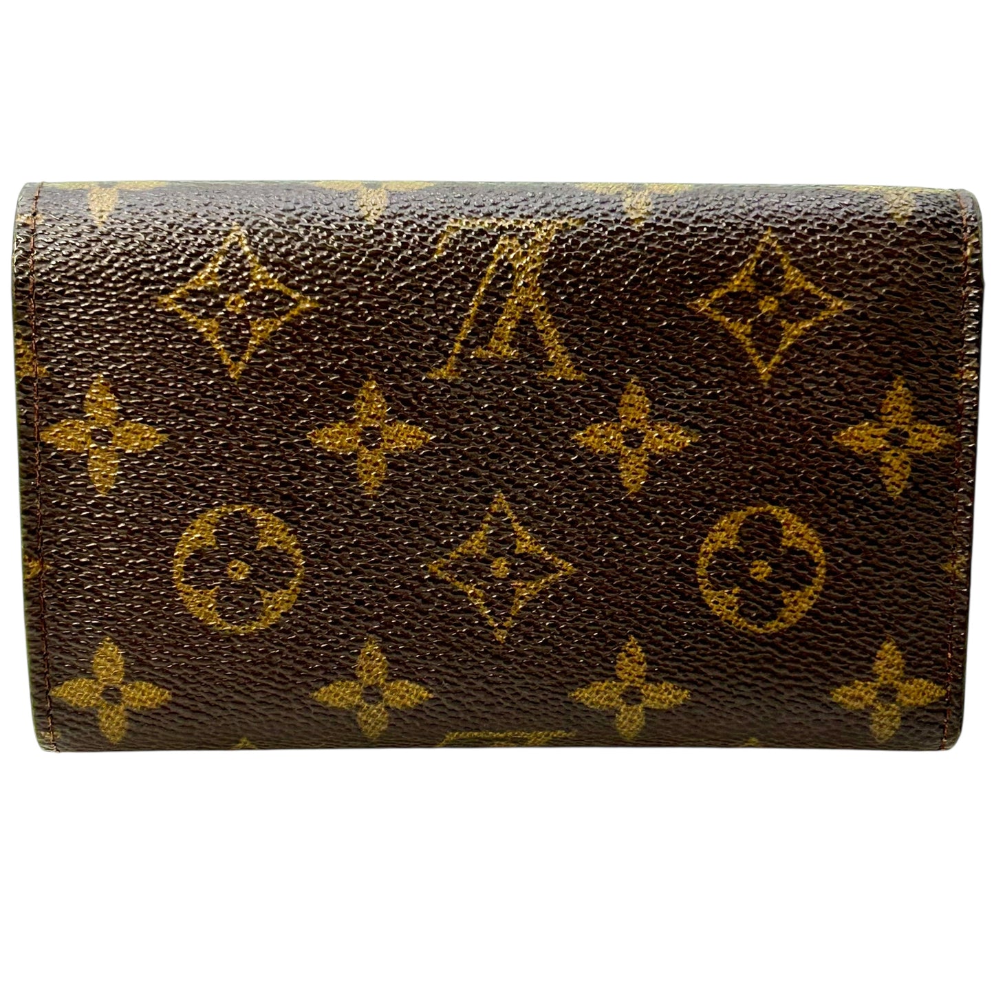 Louis Vuitton Monogram Canvas Porte Monnaie Bi-fold Compact Wallet - 32422 