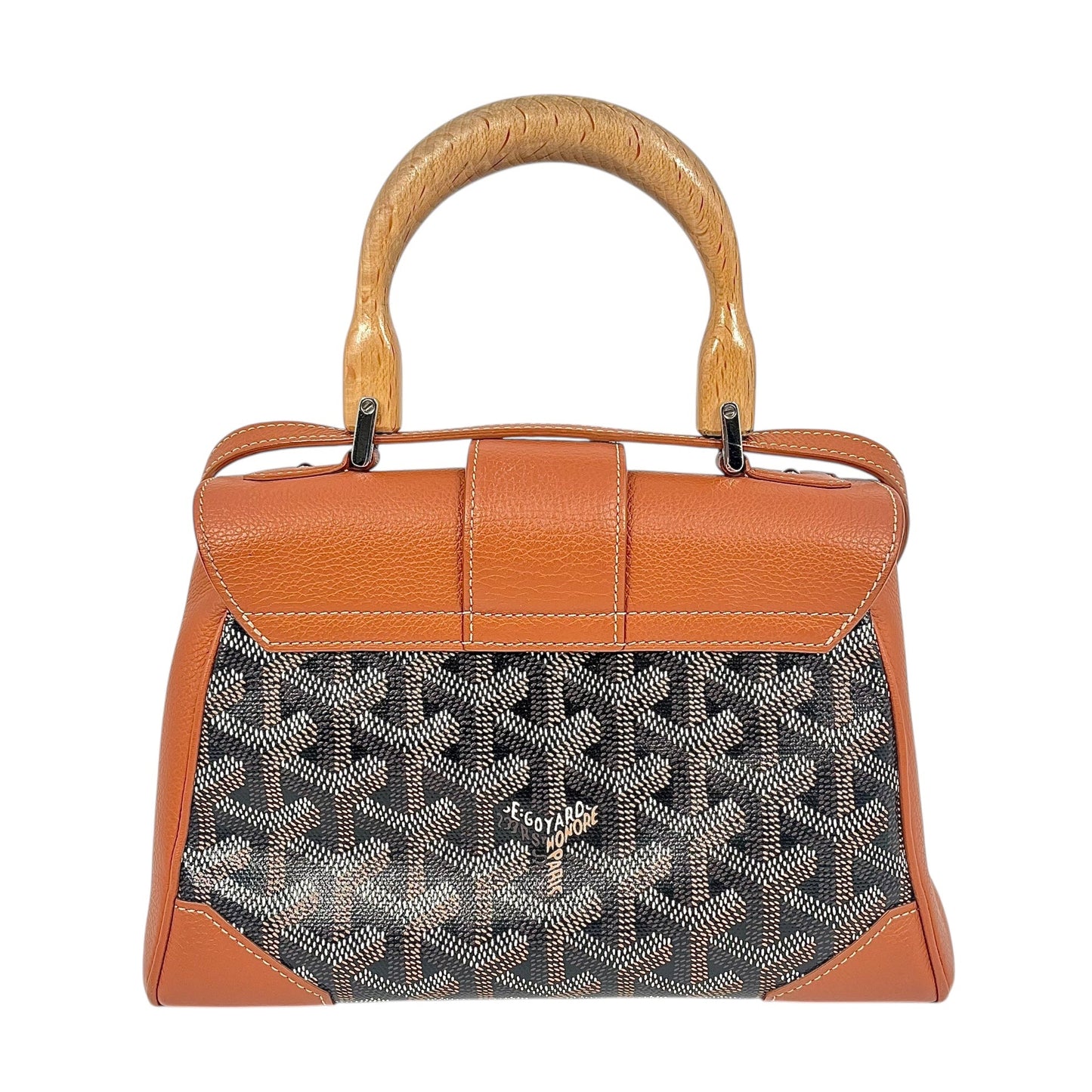 GOYARD ミニ サイゴン ハンドバッグ - ブラウン