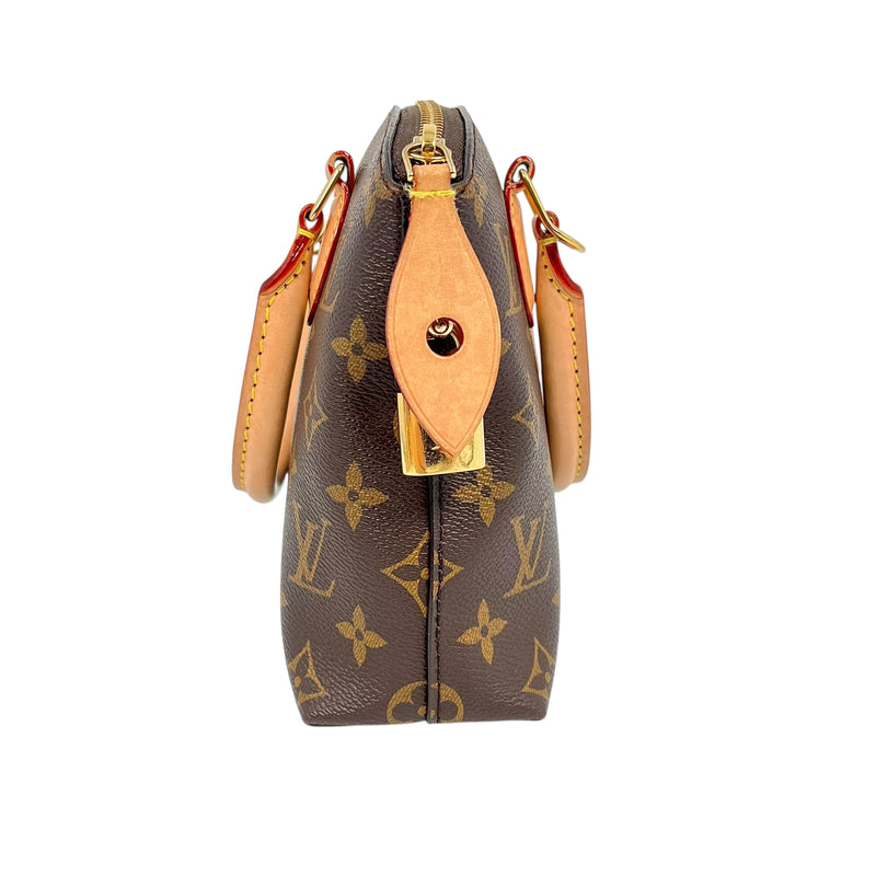 Louis Vuitton Monogram Canvas Lockit BB Handbag/Shoulder Bag - Brown 