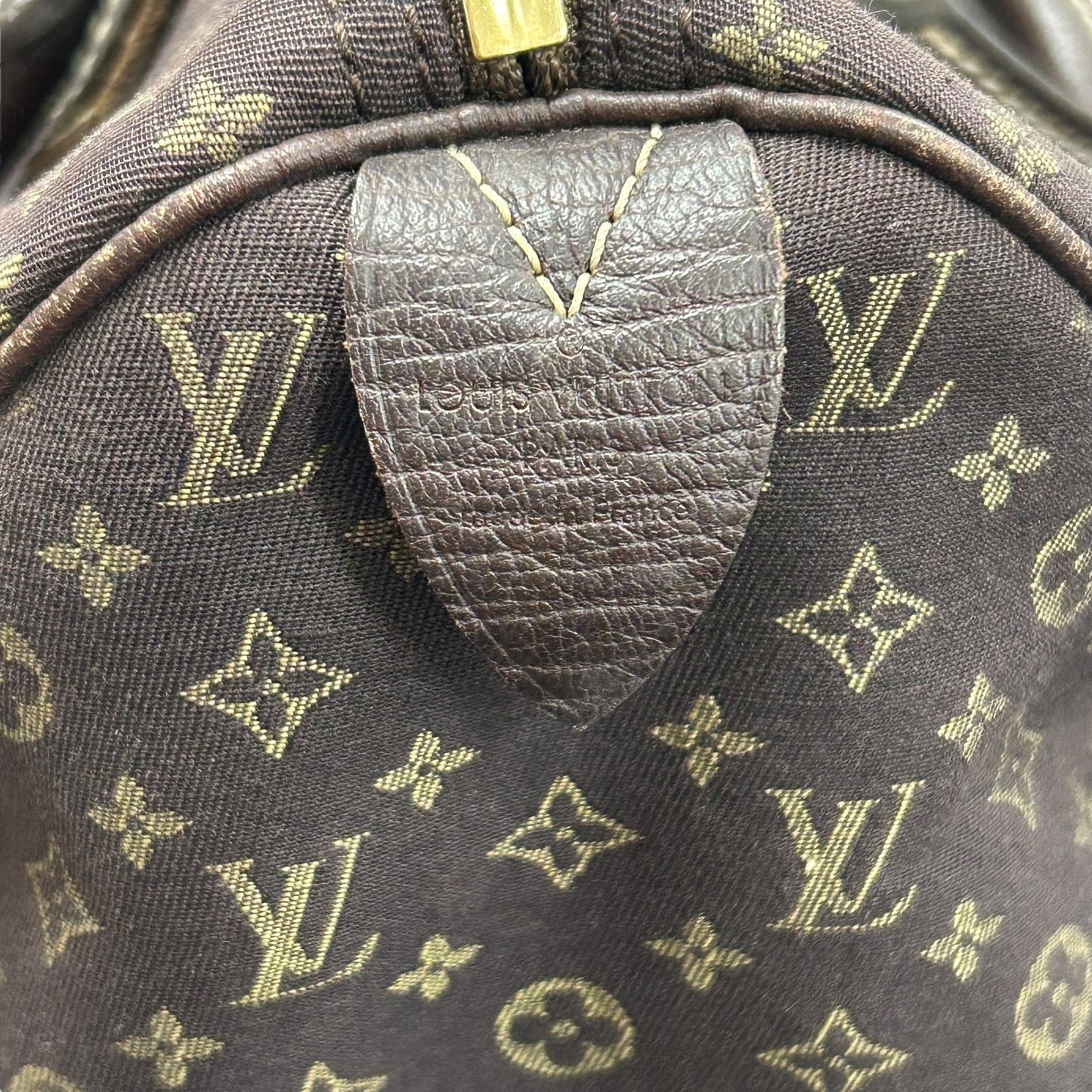 Louis Vuitton Mini Run Speedy 30 Handbag - Dark Brown 