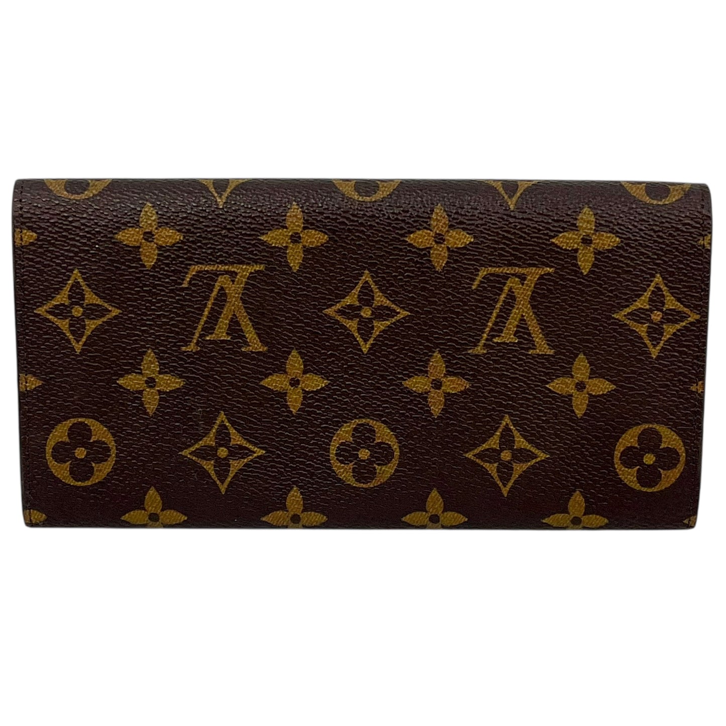 Louis Vuitton モノグラム キャンバス ポルトモネ クレディ 長財布 ロングウォレット - ブラウン - 31496