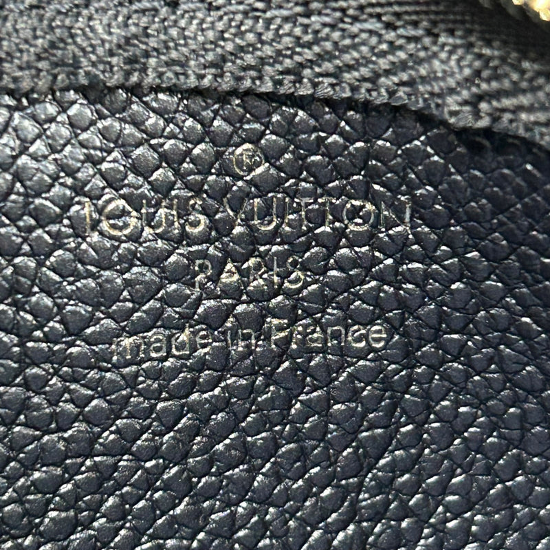 Louis Vuitton Monogram Empreinte Pochette Cle Coin Case and Key Case - Blue 