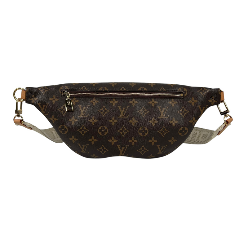 Louis Vuitton Monogram Canvas High Rise Bum Bag - Brown 