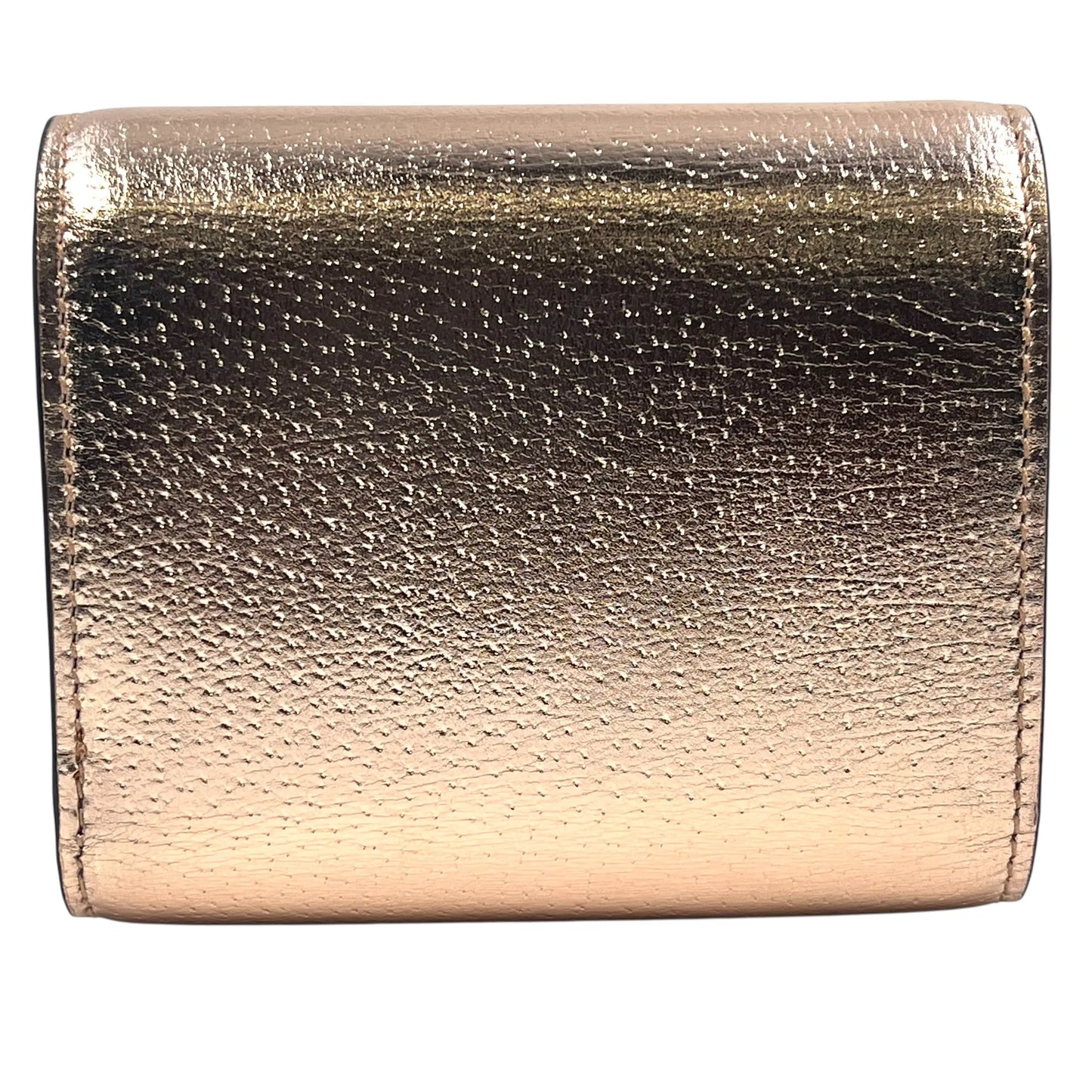 GUCCI Dionysus Bifold Compact Wallet - Pink Gold 