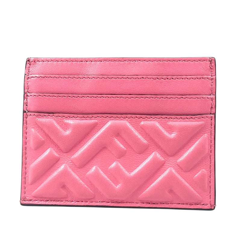 FENDI レザー カードケース コインケース - ピンク
