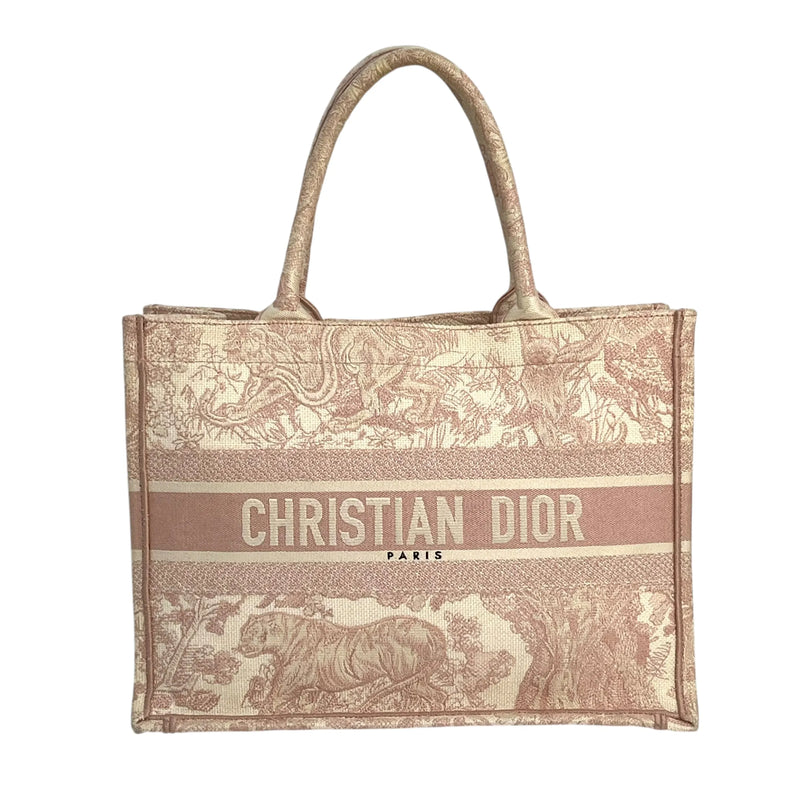Dior ブック ミディアム トートバッグ - ピンク