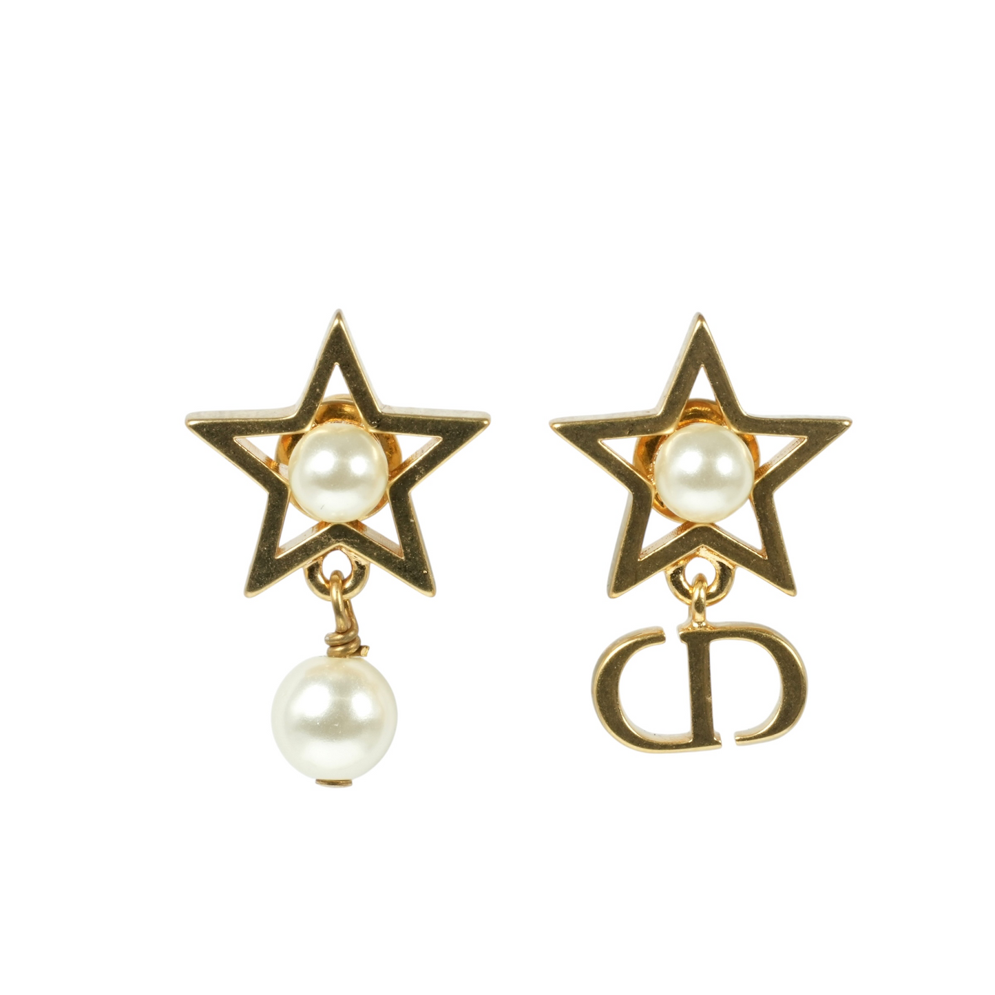 Dior ペティット CD ラッキー チャーム ピアス ジュエリー - メタル