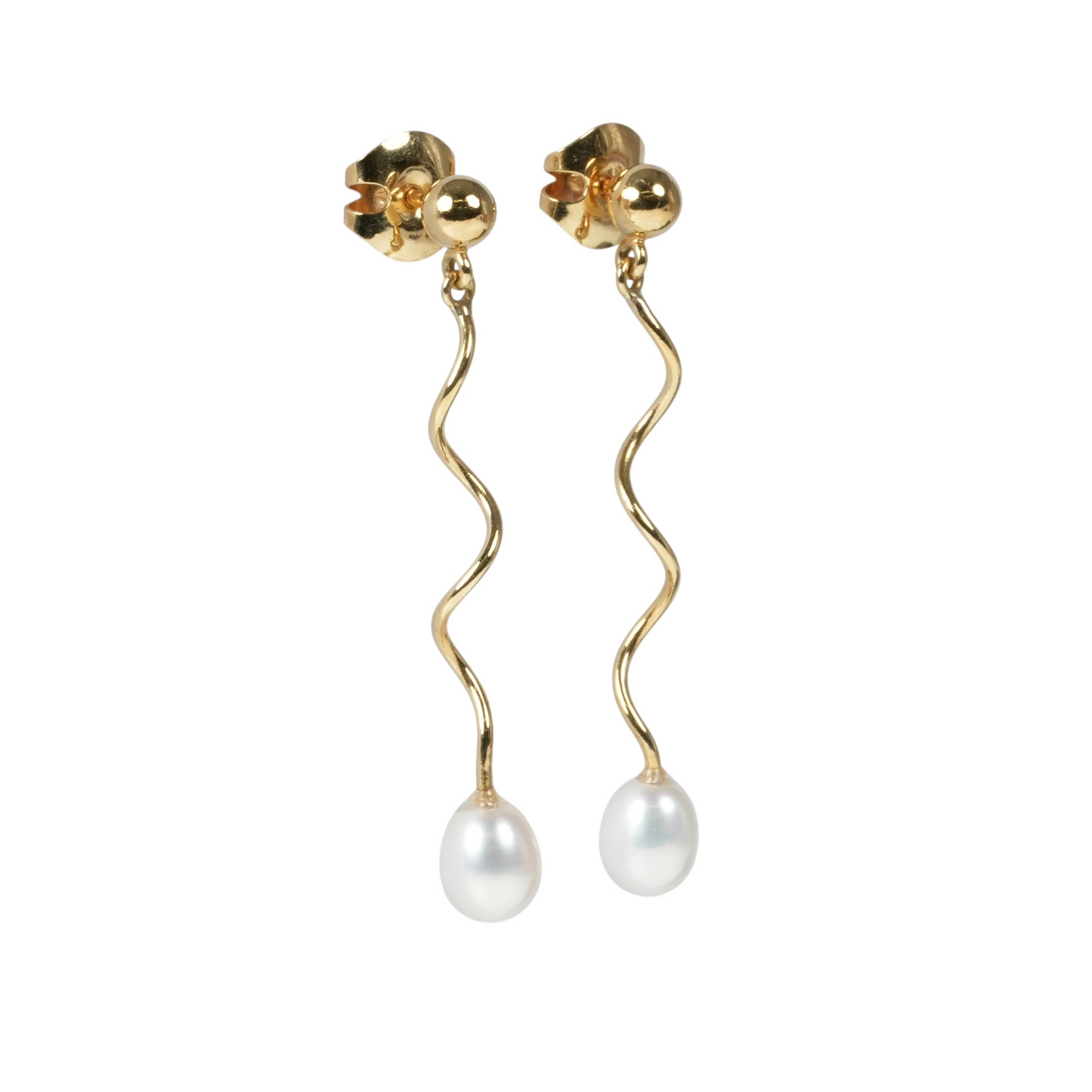 TASAKI Pearl Earrings Jewelry - 18KYG 