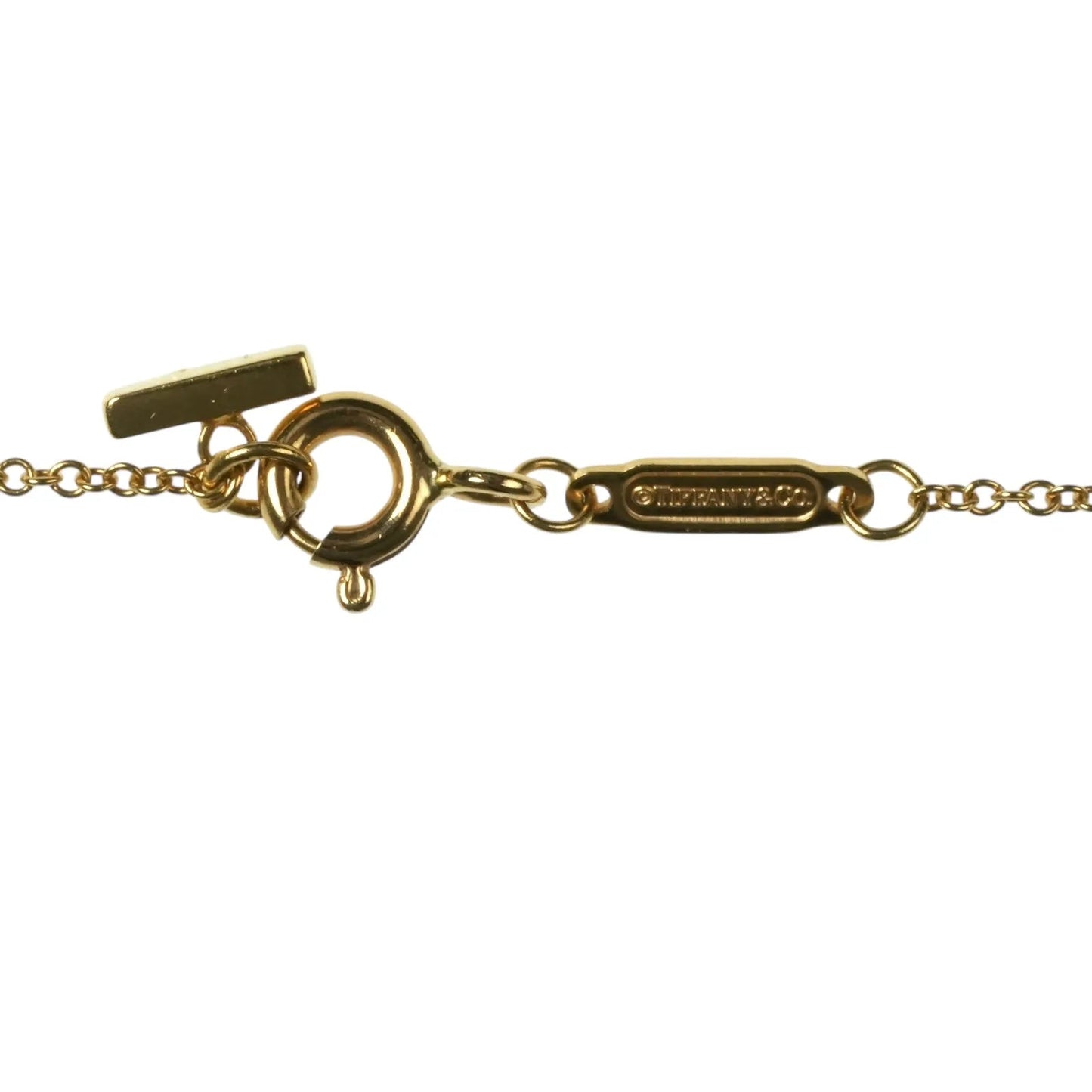 Tiffany Tスマイル ラージ ネックレス - 18KYG