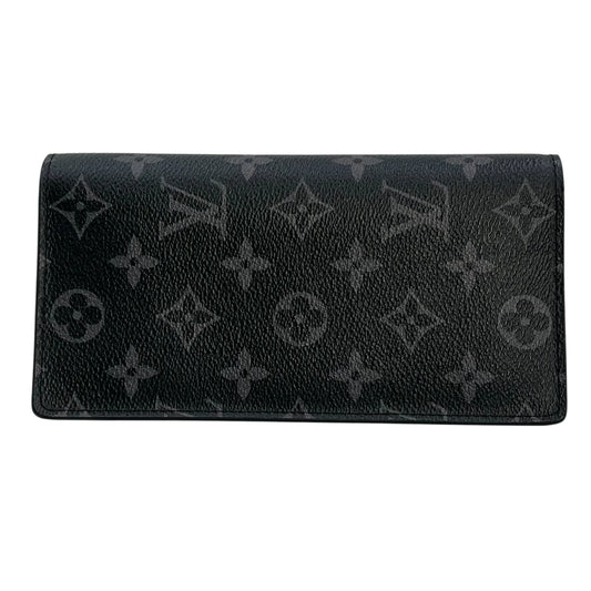 Louis Vuitton Monogram Eclipse Canvas Long Wallet - Black 