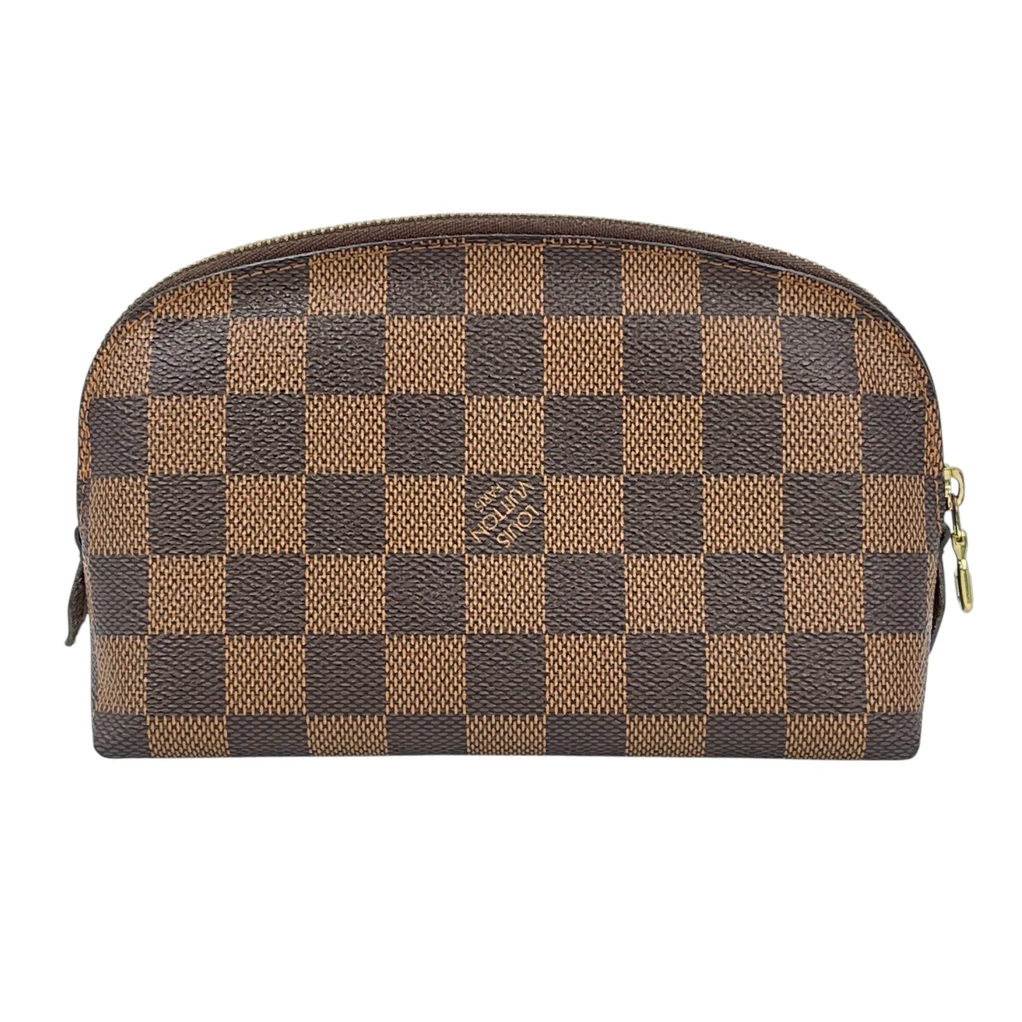 Louis Vuitton Damier Ebene Pochette Cosmetic Pouch - Brown - 33319 