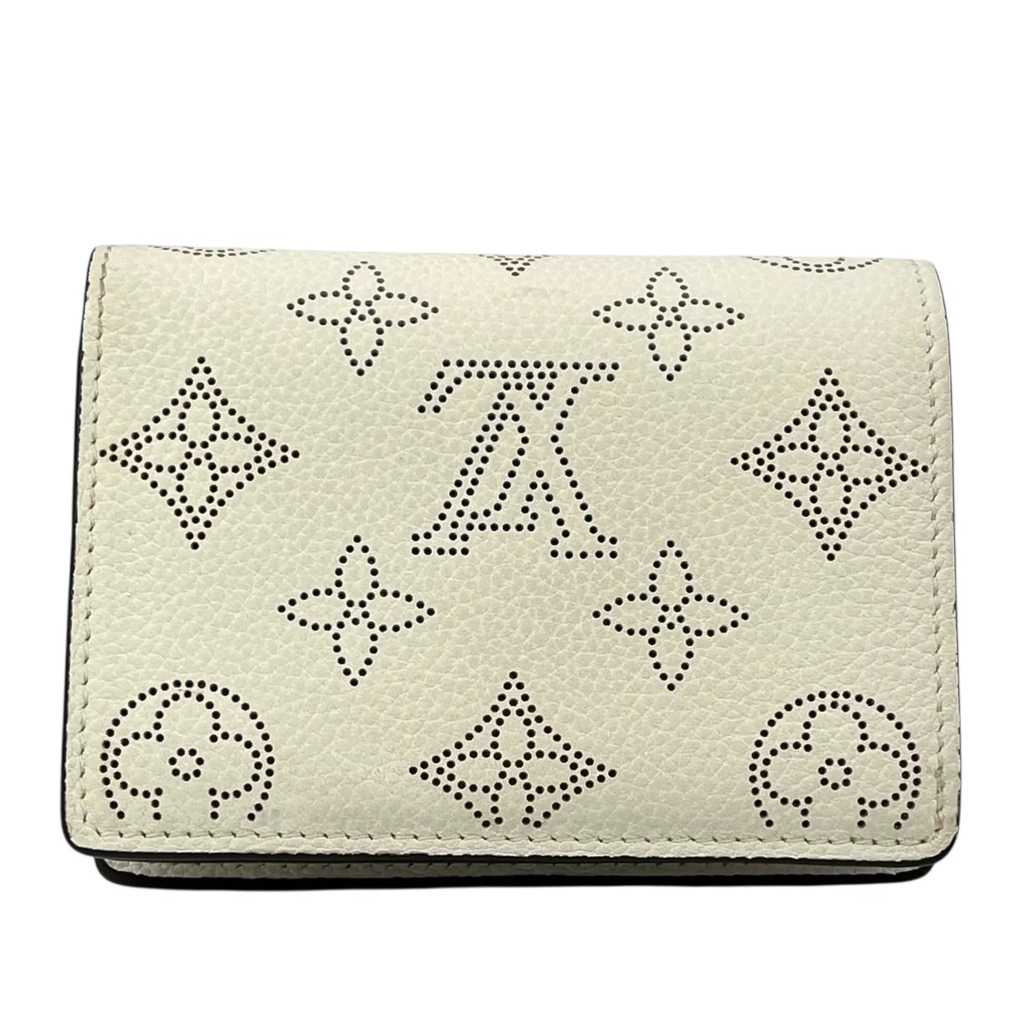 Louis Vuitton Portefeuille Claire Bifold Compact Wallet - White 