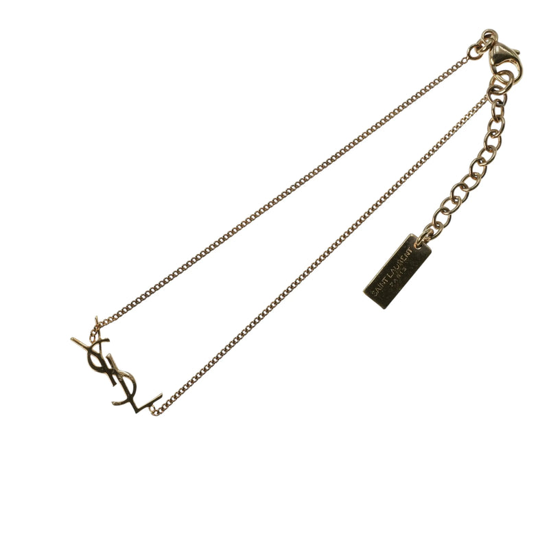 Saint Laurent YSL ロゴ ブレスレット - メタル