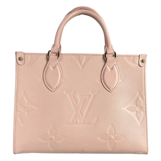 Louis Vuitton Monogram Empreinte On-the-Go PM Handbag - Pink 
