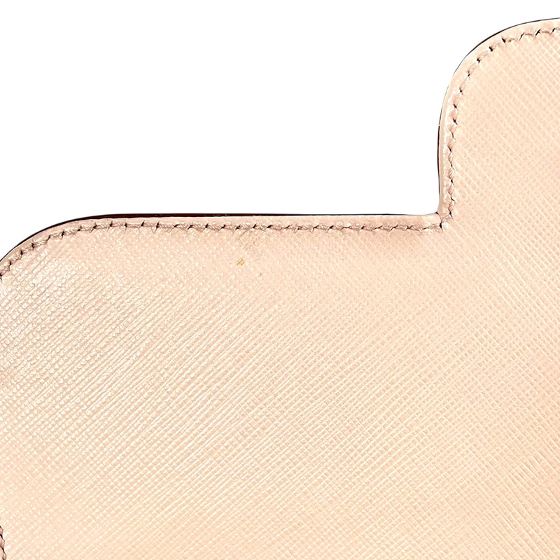 Ferragamo Gancini Leather Shoulder Bag - Pink 