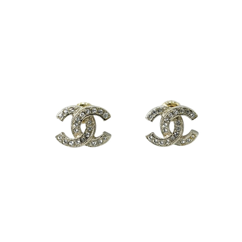 CHANEL Crystal Timeless CC Earrings C22 V - Metal 