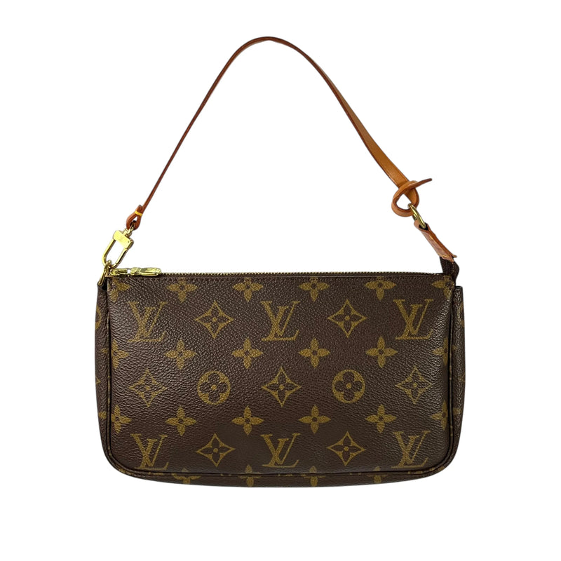 Louis Vuitton Monogram Pochette Accessory Pouch - Brown - 34628 