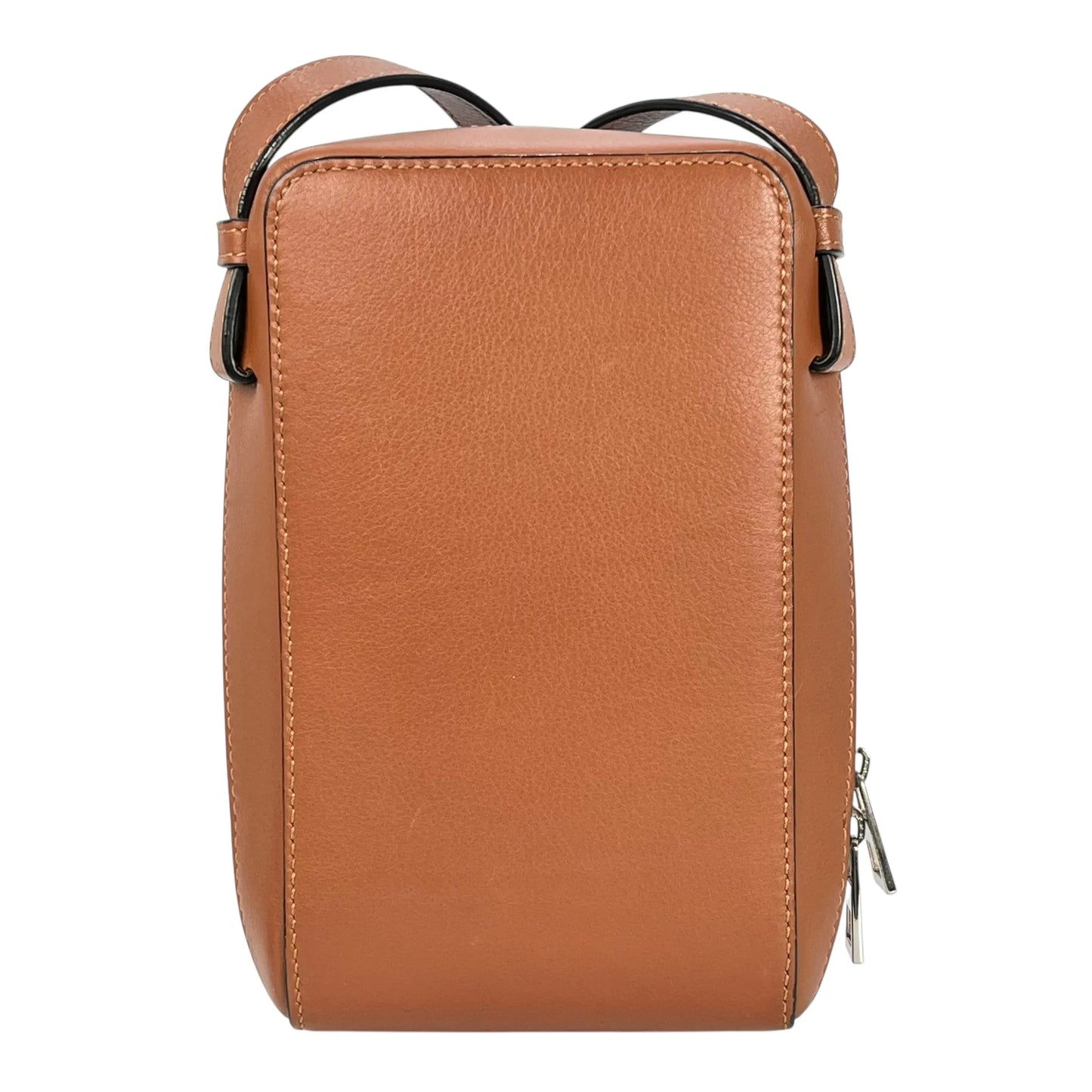 LOEWE Box Shoulder Bag in Calfskin - Brown 