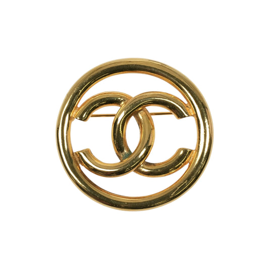 CHANEL CC Logo Brooch Accessory 03P - Metal - 34618 