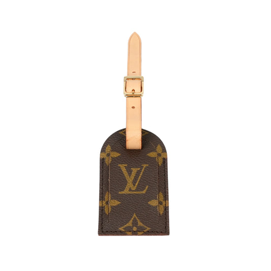 Louis Vuitton モノグラム キャンバス ラゲージ ネームタグ アクセサリー - ブラウン