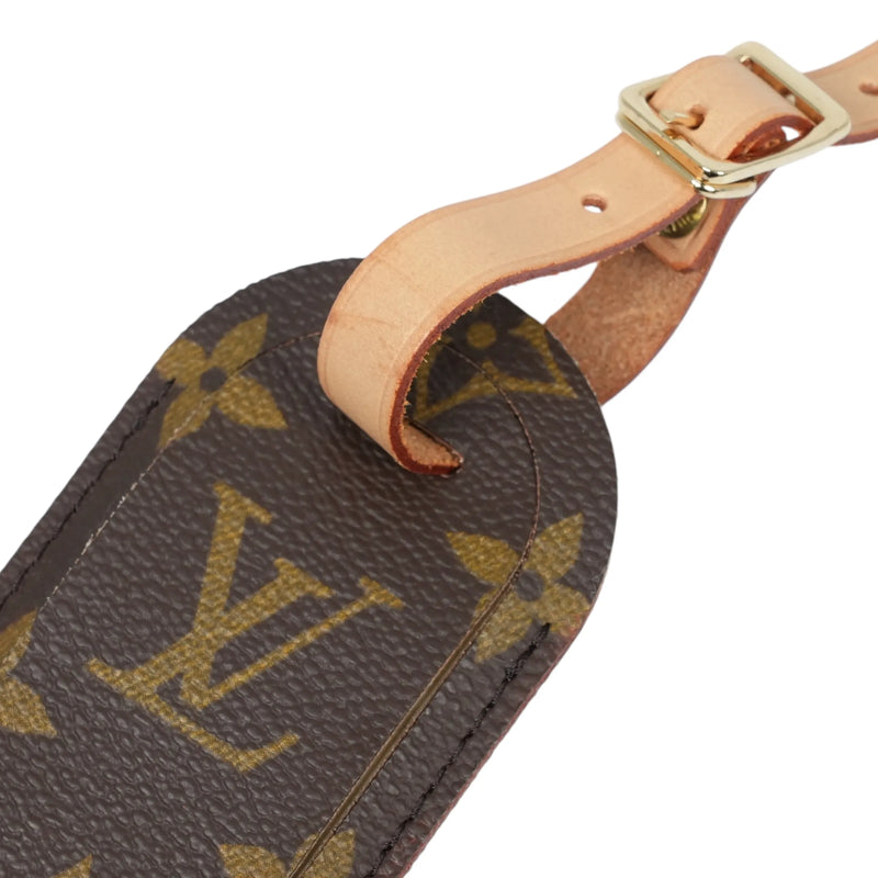 Louis Vuitton モノグラム キャンバス ラゲージ ネームタグ アクセサリー - ブラウン