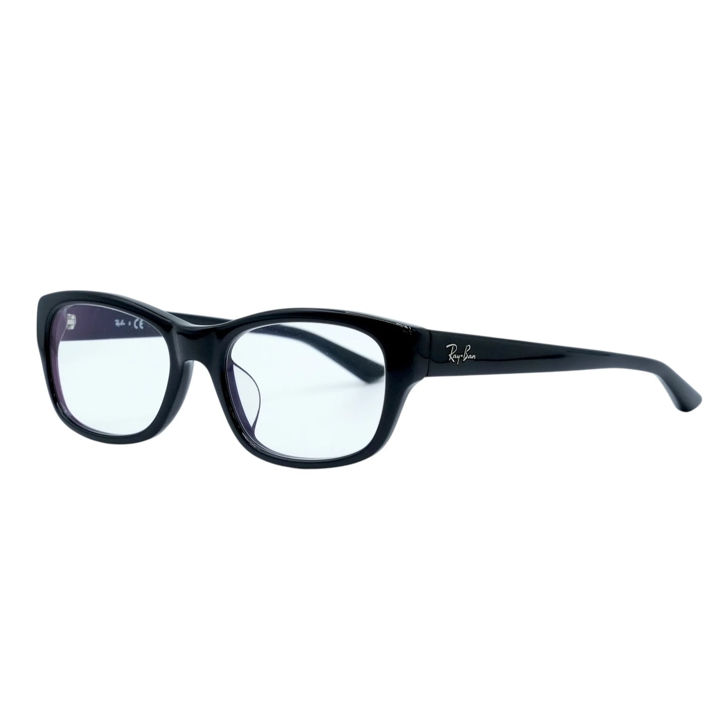 Ray-Ban Black Frame Sunglasses - Clear Lenses - 30199 